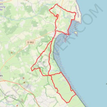2 - VDSC Route 68km GPS track, route, trail