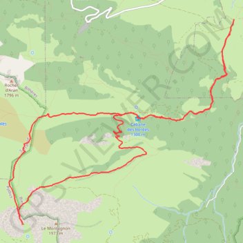Mailh MASSIBE GPS track, route, trail