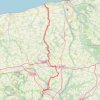 Normandie de la Manche aux boucles de la Seine GPS track, route, trail