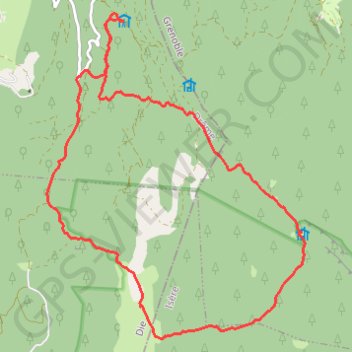 Herbouilly - Sarna - Darbounouse - Coinchette GPS track, route, trail