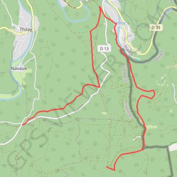 OpenLayers.Feature.Vector_3080 GPS track, route, trail