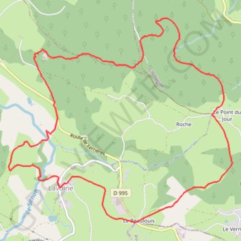 Rocher Saint-Vincent et Roc des Gabelous GPS track, route, trail