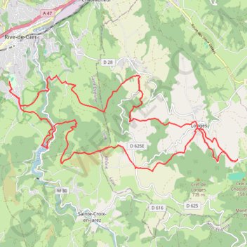 La Castelneuvienne GPS track, route, trail