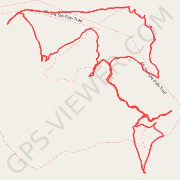 Ah-Shi-Sle-Pah Loop GPS track, route, trail