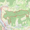 Rando Custines, Faulx, Bouxières GPS track, route, trail
