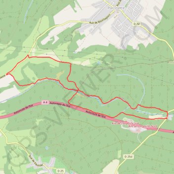 Les Mardisiens GPS track, route, trail