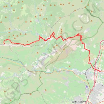 De Rivesaltes au Château de Quéribus GPS track, route, trail