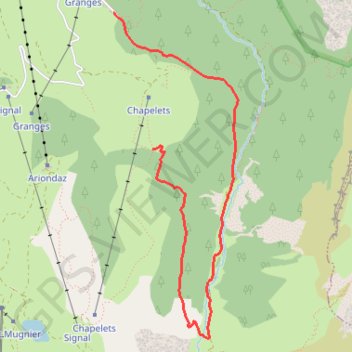 MoriondAval GPS track, route, trail