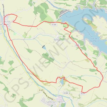 Circuit de Regambert GPS track, route, trail