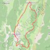 Villard - lans boucle par sentier Gobert GPS track, route, trail