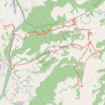 000_Dent de Broc + GPS track, route, trail