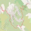 Mourre de Chanier - Le Chiran GPS track, route, trail