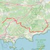 GR51 De Grimaud à Belgentier (Var) GPS track, route, trail