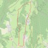 Balade de Saint Nizier GPS track, route, trail