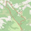 La montagne de Chamouse GPS track, route, trail