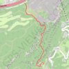 Grand Salève - Sentier des Buis (parcours origine) -T4 GPS track, route, trail