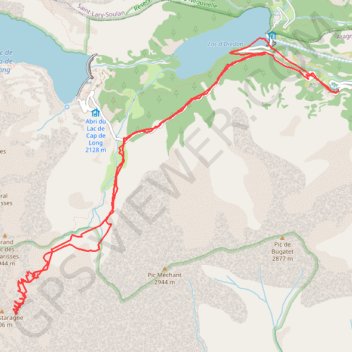 Estaragne GPS track, route, trail