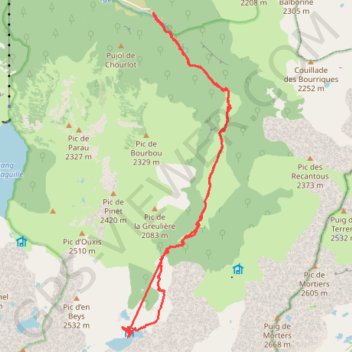 Refuge d'EnBeys par SOM GPS track, route, trail