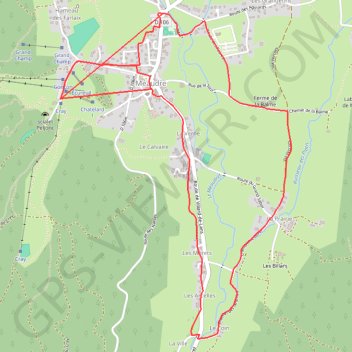 V03bis GPS track, route, trail