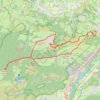 Pibeste - Souquète - Arréou (par les crêtes) GPS track, route, trail