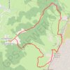 Traversée du Plateau du Cornafion jusqu'à la Crête des Crocs GPS track, route, trail