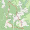 Randonnée à Saint-Nicolas-Courbefy GPS track, route, trail
