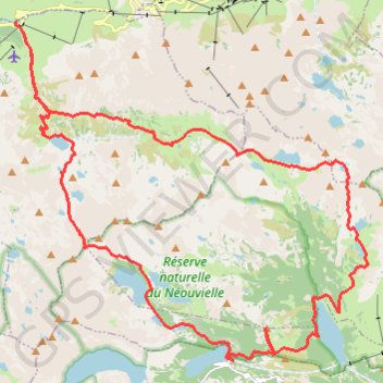Trois jours en Réserve du Néouvielle et ses lacs GPS track, route, trail
