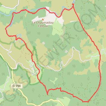 Le beal pont du tarn GPS track, route, trail
