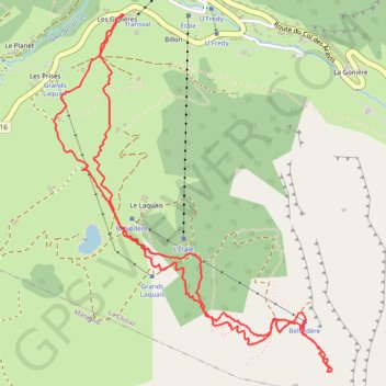 Pointe de Merdassier (Aravis) GPS track, route, trail