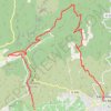 Saint Saturnin les Apt GPS track, route, trail