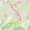 Col de l'Espaul - Mont Démant - Mont Mounier - Combe de Crousette GPS track, route, trail