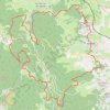 Sur les Monts de la Madeleine - Ambierle GPS track, route, trail