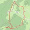 Wandelrondje via Champ Robert en Lavault GPS track, route, trail