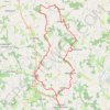 Circuit Haut Agenais - Castelnaud de Gratecambe GPS track, route, trail