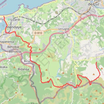 1ère étape de la traversée des Pyrénées GPS track, route, trail