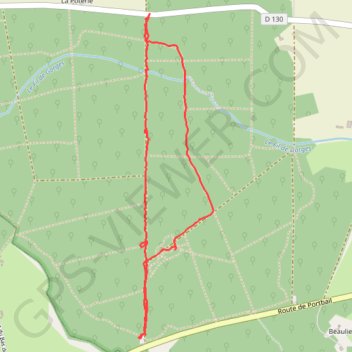 Saint Sauveur le Vicomte GPS track, route, trail