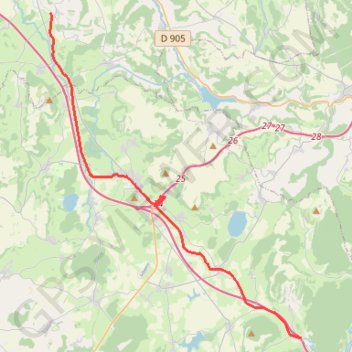18 beurizot - cruget 28 GPS track, route, trail