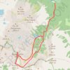 Montsaliente et puig Pla depuis la Bonaigua de Baix GPS track, route, trail