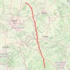 Larbroye - Les Branlasses, Montsauche-les-Settons GPS track, route, trail