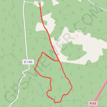 RANDO ONESSE GPS track, route, trail