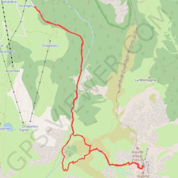 Breche de la portetta GPS track, route, trail