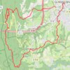 Boucle Motte Servolex - Col du crucifix - Pré Puisat - descente par Chemin du Garde GPS track, route, trail