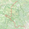 GR70 De La Bastide-Puylaurent (Lozère) à Alès (Gard) GPS track, route, trail