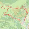 Saint Lary - Boucle par le GR 10 GPS track, route, trail