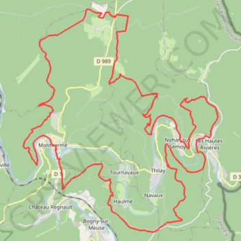 Roc La Tour GPS track, route, trail