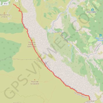 Grand Bénare (retour) GPS track, route, trail