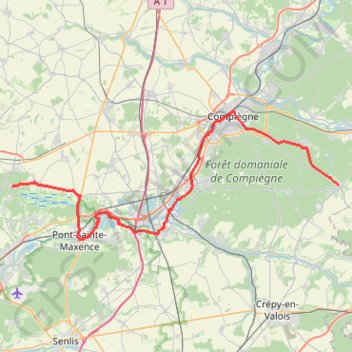 Itineraire_Labruyère_Pierrefonds GPS track, route, trail