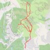 Aspremont Croix de Cuor Mt Cima grotte GPS track, route, trail
