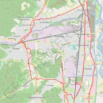 20220130.gpx GPS track, route, trail
