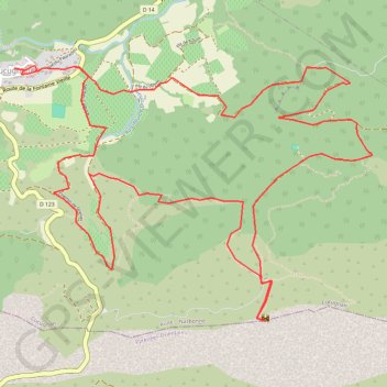 Cucugnan Quéribus GPS track, route, trail